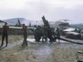 NZ 161 Battery  firing - Vietnam War
