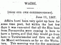 Report of Tītokowaru meeting at Waihī
