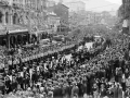 HMS <em>Achilles</em> welcome home parade in Wellington