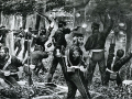 Colonial forces under attack at Te Ngutu-o-te-Manu