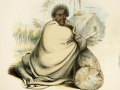 Pōtatau Te Wherowhero, painted by George Angas