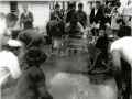 Cooking on a hangi 