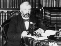 Thomas Morland Hocken in his library, 1893