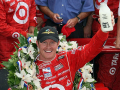 Scott Dixon after winning the Indy 500, 2008