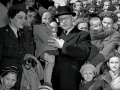 Peter Fraser and Countess Wodzicka with Polish children