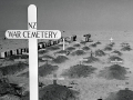 New Zealand war cemetery near El Alamein, 1942