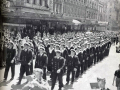 Ship's company of HMNZS <em>Kiwi</em> on parade
