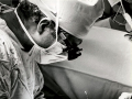 Surgeon Brian Barratt-Boyes at work