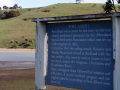 Sign on the foreshore at Port Albert