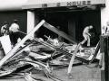 Bomb damage to the Wanganui Computer Centre, 1982