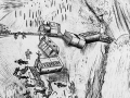 Artist impression of Remutaka incline accident