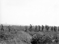 Crossing the German front line at the Somme