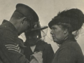 A mother farewells her soldier son