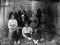 Teirney family welcome home photograph
