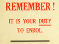 The ballot record room, WFCA building, c. 1918