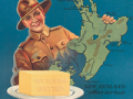 British First World War poster advertising NZ butter