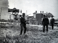 Shooting reconstruction, 1912 Waihi strike