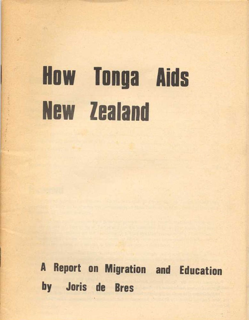 Front cover of a magazine that reads 'How Tonga Aids New Zealand'