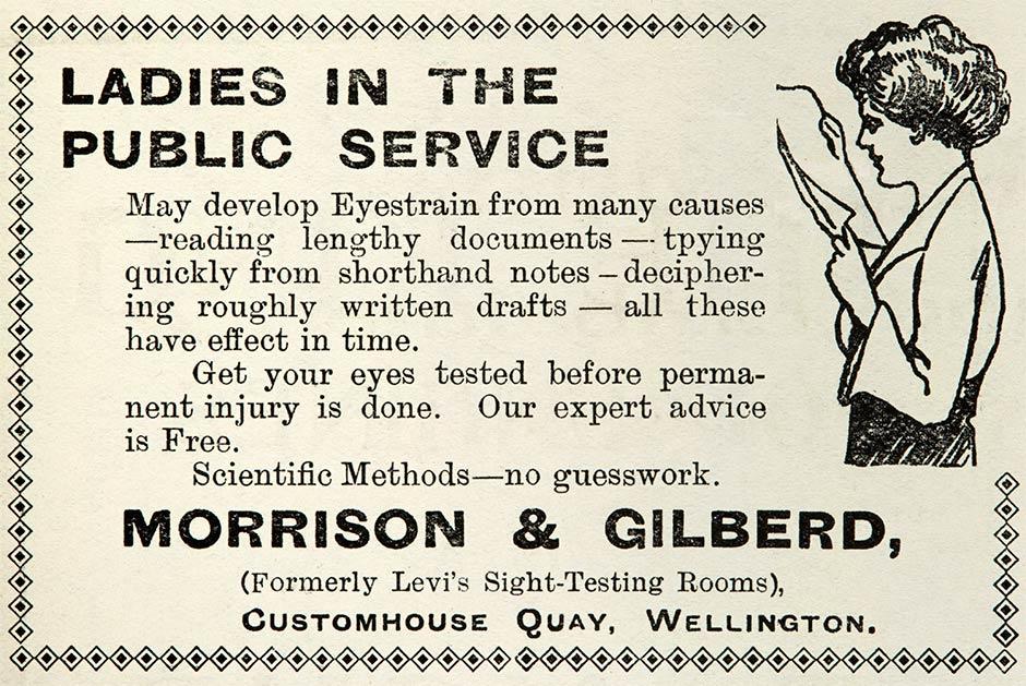 'Ladies in the public service'