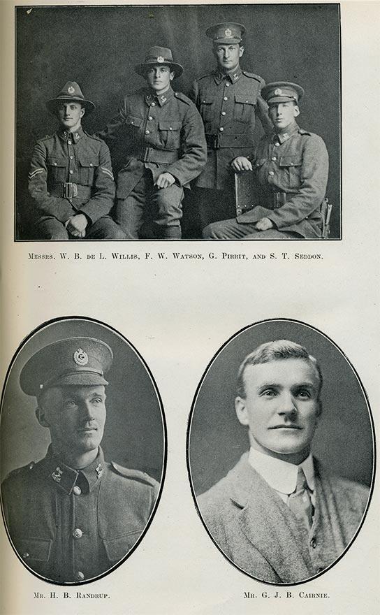 Departmental rolls of honour