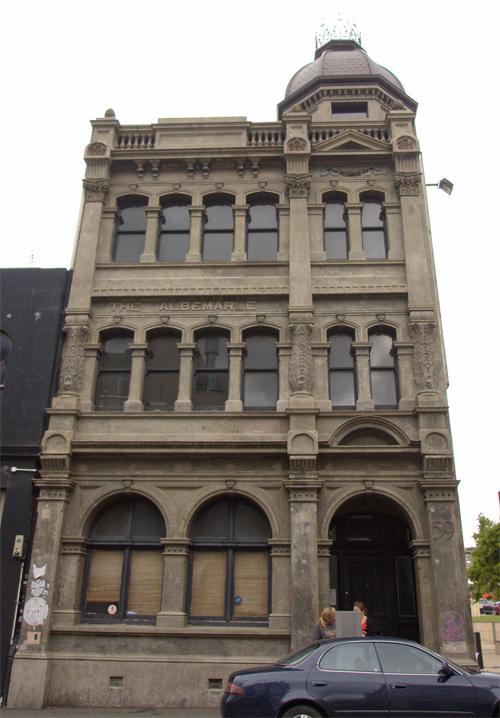 Albemarle Hotel, Wellington strike headquarters