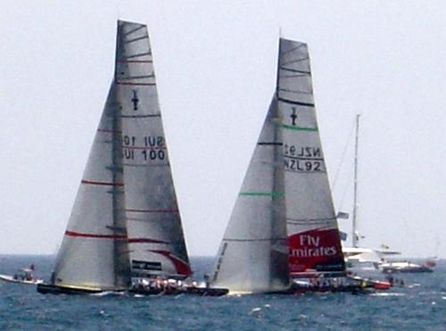 Team New Zealand at Valencia, 2007