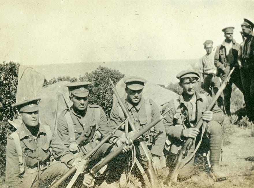 Auckland Battalion soldiers