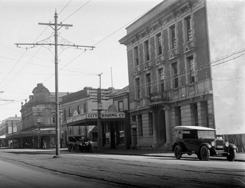 Auckland Trades' Hall in the 1913 strike