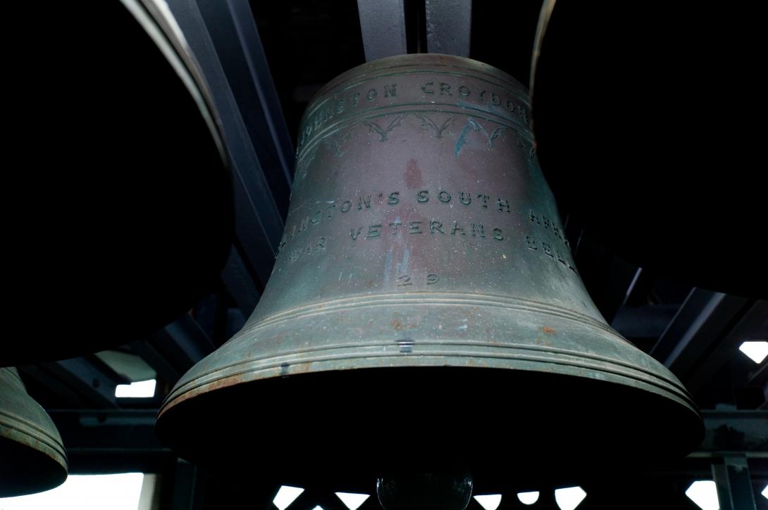 Image of Wellington’s South African War Veterans’ bell