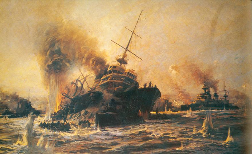 Sinking of the <em>Bouvet</em>