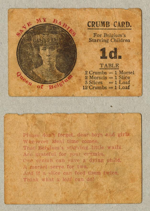 Crumb Card fundraiser