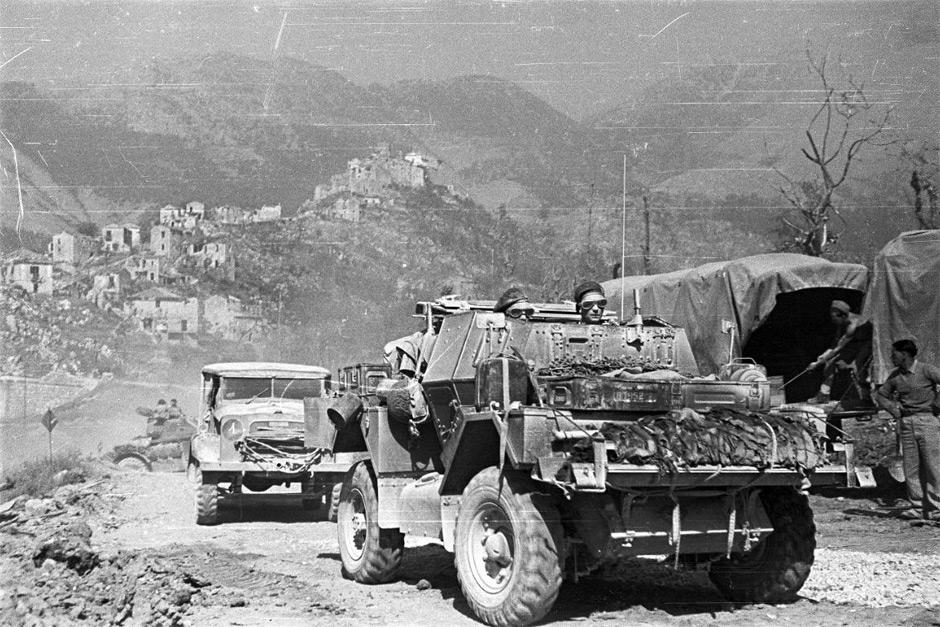 New Zealand Divisional Cavalry units in Italy