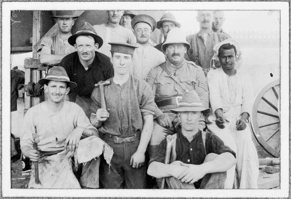 Farriers at Zeitoun Camp