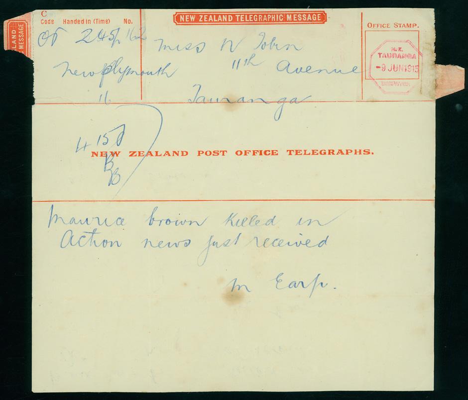 Gallipoli telegram