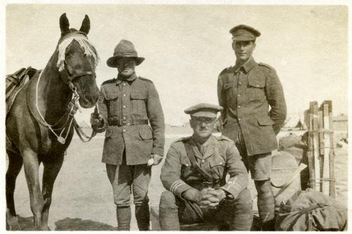 Major Claude Weston and Billy