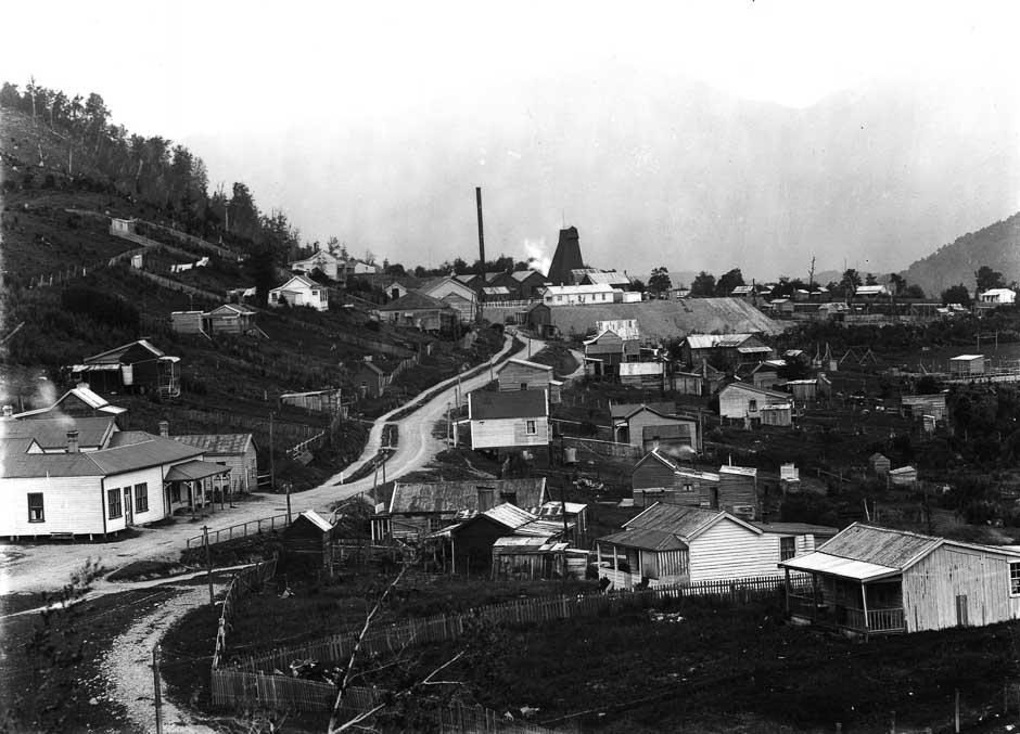 Waiuta in the early morning