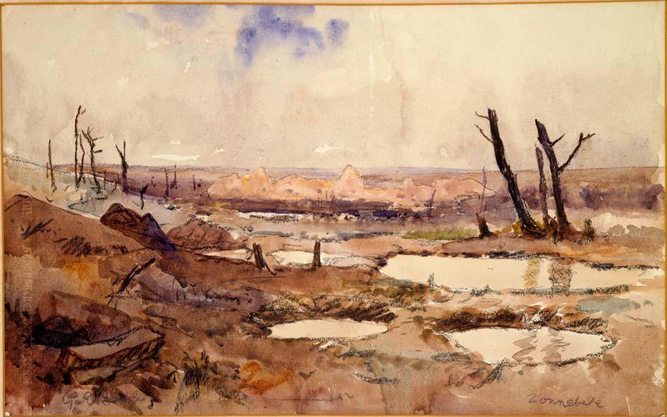 Belgian battle scene