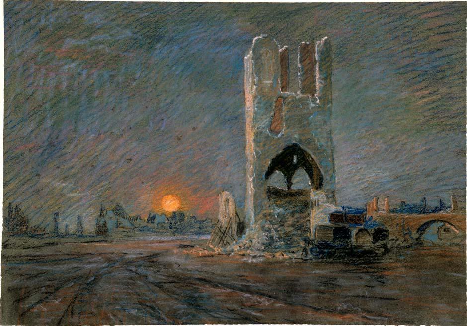 The ruins of Ypres
