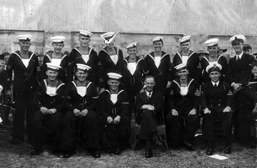 Albert Martin and crewmates