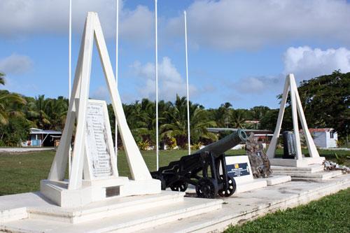 Alofi national memorial in Niue
