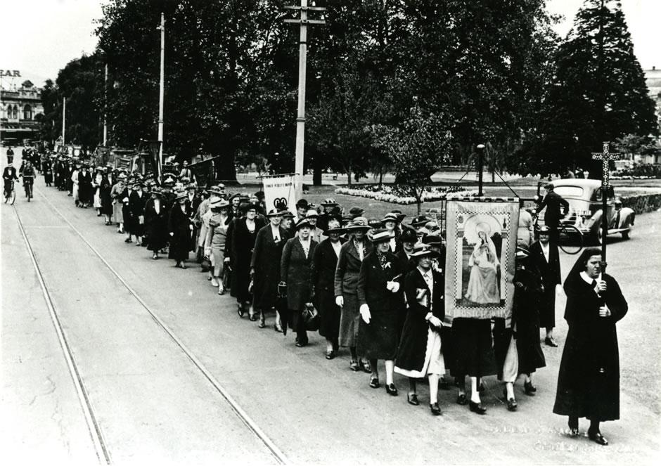 Mother's Union parade