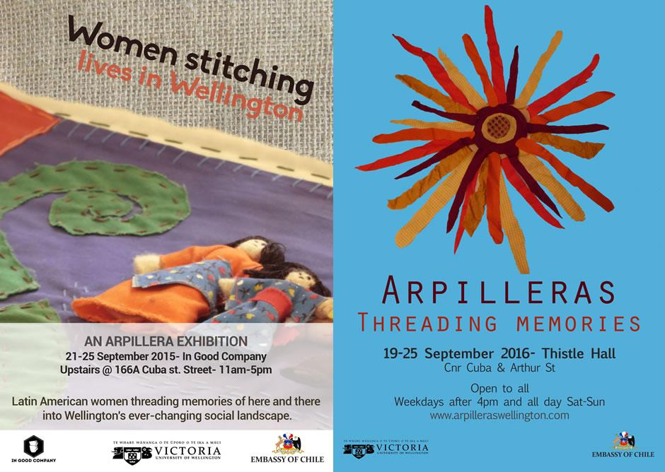 Arpilleras posters