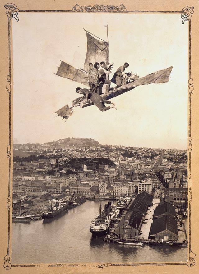 George Bourne photo-montage