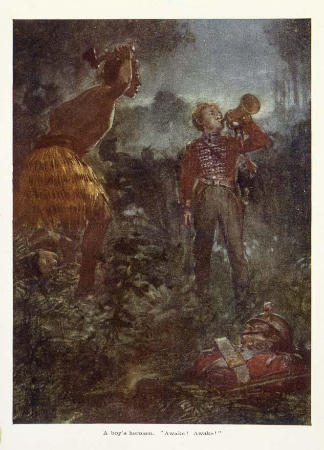 Bugler Allen painting