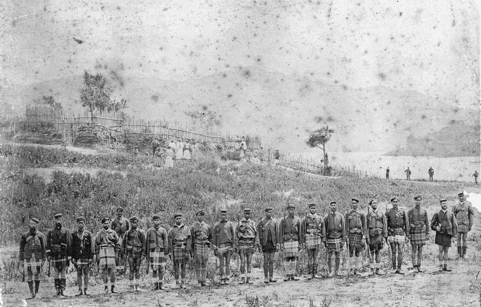 Captain Mair's flying column, 1870