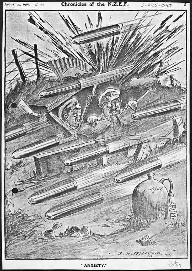 <em>Chronicles of the N.Z.E.F.</em> cartoon