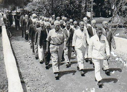 Cook Islands Anzac Day parade, 1970s