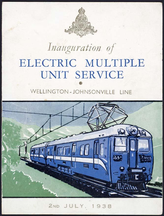 Opening the Johnsonville electric train service