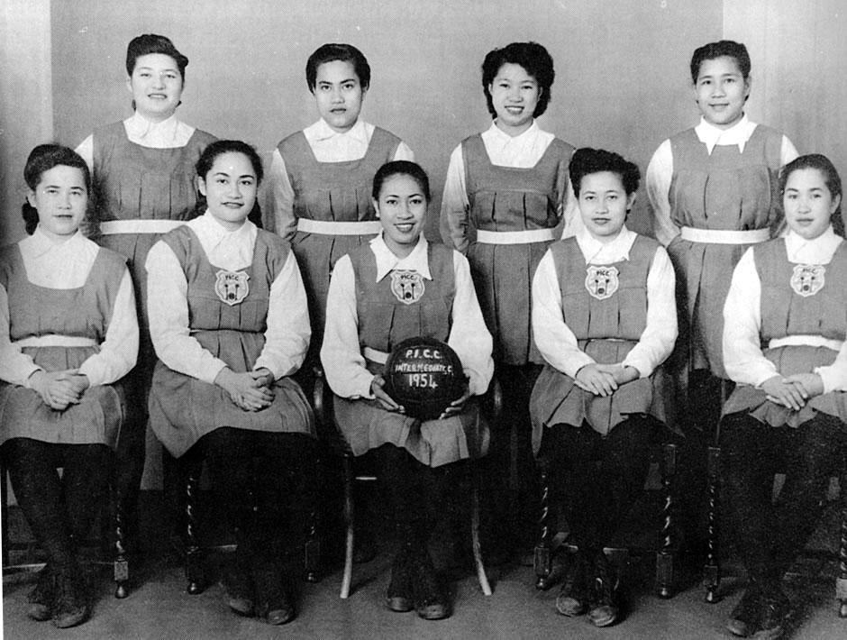 Pacific church basketball team
