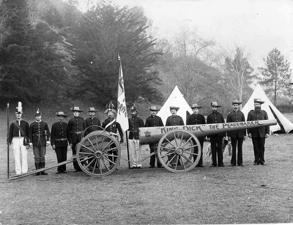 King Dick the peacemaker cannon, 1902